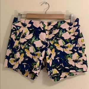 J Crew Floral Shorts